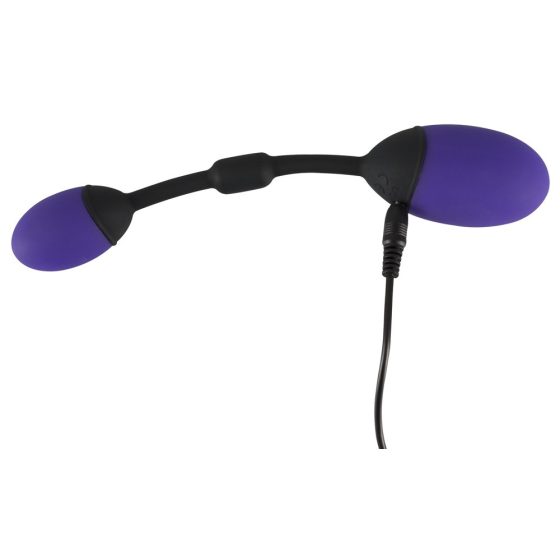 GoGasm Vibrating Egg Duo - Rechargeable, Wireless (Purple-Black)