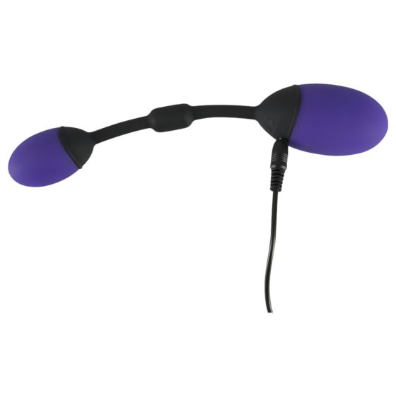 GoGasm Vibrating Egg Duo - Rechargeable, Wireless (Purple-Black)