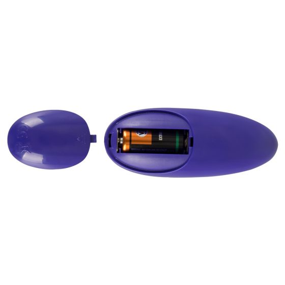 GoGasm Vibrating Egg Duo - Rechargeable, Wireless (Purple-Black)