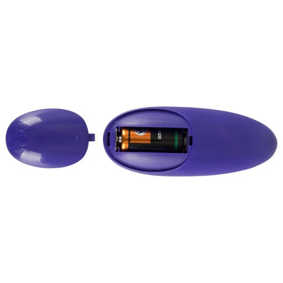 GoGasm Vibrating Egg Duo - Rechargeable, Wireless (Purple-Black)