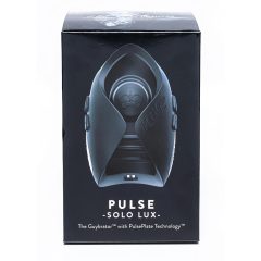   Hot Octopuss Pulse Solo Lux - remote-controlled masturbator (black)