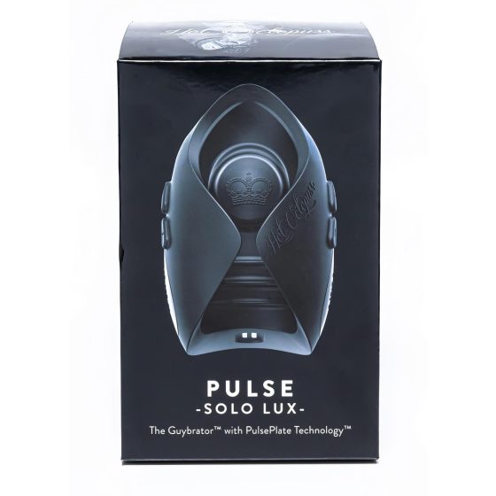 Hot Octopuss Pulse Solo Lux - remote-controlled masturbator (black)