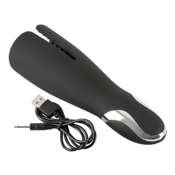 Rebel Strong - Rechargeable Glans Vibrator (Black)