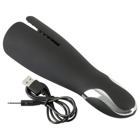 Rebel Strong - Rechargeable Glans Vibrator (Black)