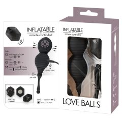 You2Toys - Radio-Controlled, Inflatable Anal Bead (Black)