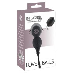 You2Toys - Radio-Controlled, Inflatable Anal Bead (Black)