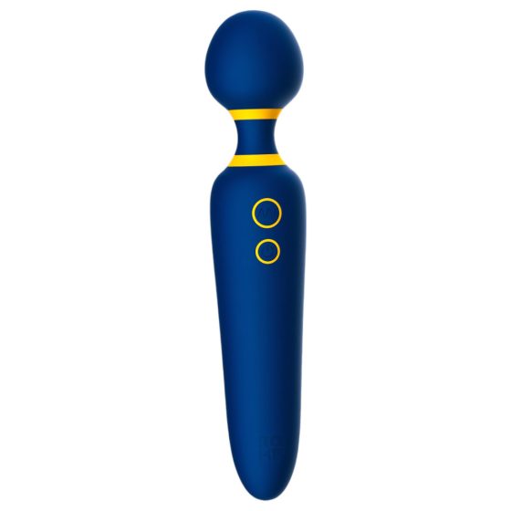 ROMP Flip Wand - Rechargeable, Waterproof Massage Vibrator (Blue)