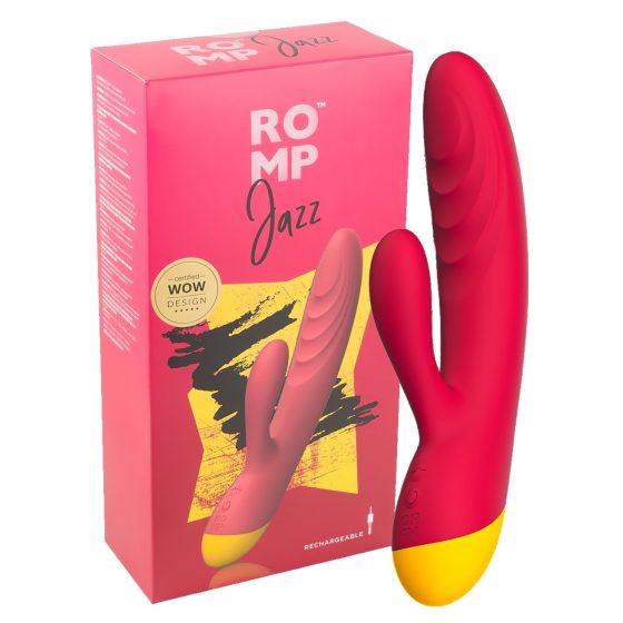 ROMP Jazz - Waterproof Clitoral and G-Spot Vibrator (Pink)