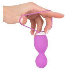   SMILE Love Ball - Rechargeable, Wireless Rotating Vibrating Egg (Purple)