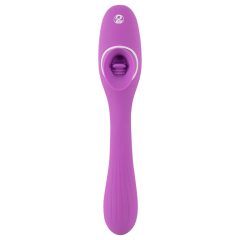   You2Toys - 2-Function Vibe - Rechargeable Clitoral and Vaginal Vibrator (Purple)