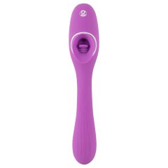   You2Toys - 2-Function Vibe - Rechargeable Clitoral and Vaginal Vibrator (Purple)