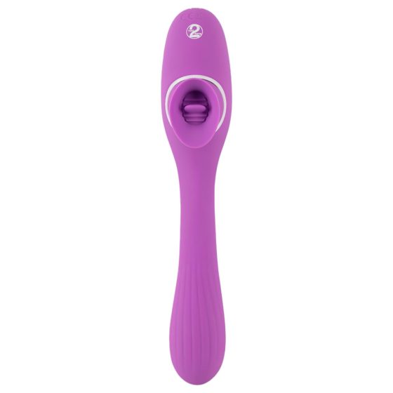 You2Toys - 2-Function Vibe - Rechargeable Clitoral and Vaginal Vibrator (Purple)