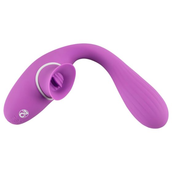 You2Toys - 2-Function Vibe - Rechargeable Clitoral and Vaginal Vibrator (Purple)