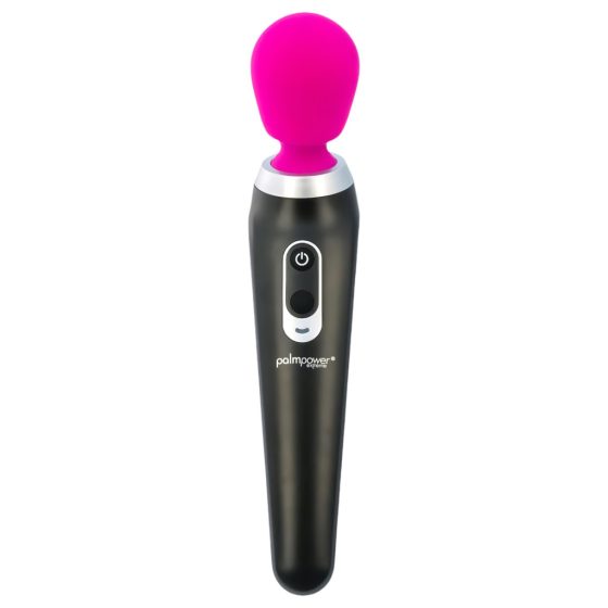 PalmPower Extreme Wand - Rechargeable Massager Vibrator (Pink-Black)