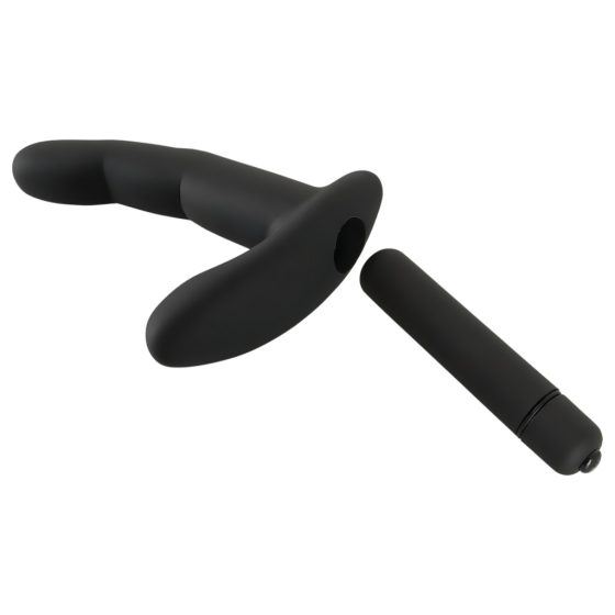 Rebel Naughty Finger Prostate Vibrator (Black)