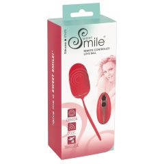 SMILE Love Egg - Rechargeable Wireless Vibrator (Red)