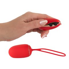 SMILE Love Egg - Rechargeable Wireless Vibrator (Red)