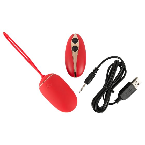 SMILE Love Egg - Rechargeable Wireless Vibrator (Red)