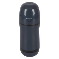 Rebel - 2-in-1 Suction and Vibrating Masturbator (Black)