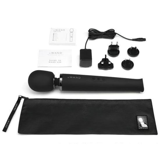 Le Wand Petite - Exclusive Rechargeable Massage Vibrator (Black)