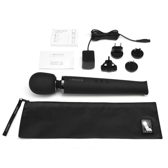 Le Wand Petite - Exclusive Rechargeable Massager (Black)