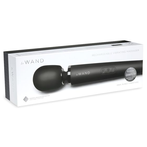 Le Wand Petite - Exclusive Rechargeable Massager (Black)