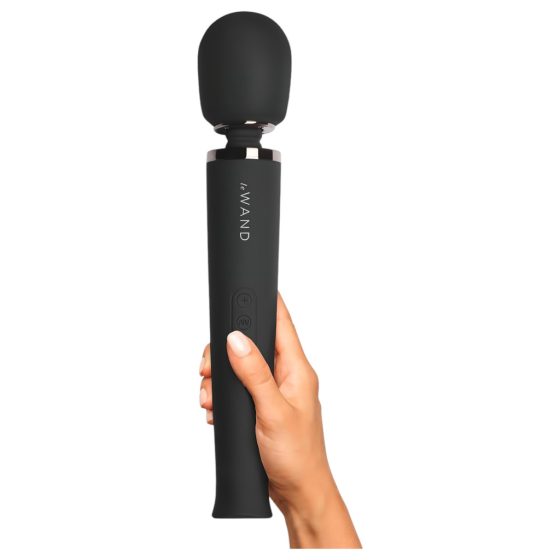 Le Wand Petite - Exclusive Rechargeable Massage Vibrator (Black)