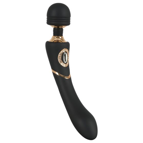 Cleopatra Wand - Rechargeable Waterproof Massager (Black)