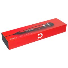 Doxy Die Cast 3 Wand - mains-powered massager vibrator (red)