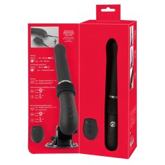   You2Toys RC Fucking Machine 2.0 - Rechargeable Thrusting Vibrator (Black)