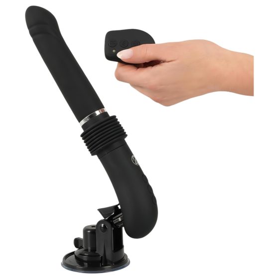 You2Toys RC Fucking Machine 2.0 - Rechargeable Thrusting Vibrator (Black)