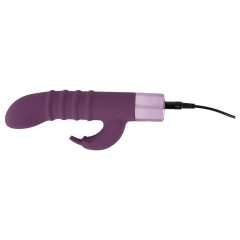 Rechargeable Clitoral and G-spot Vibrator (Purple)