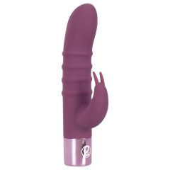 Rechargeable Clitoral and G-spot Vibrator (Purple)