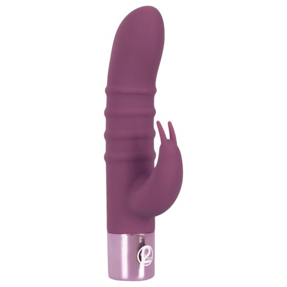 Rechargeable Clitoral and G-spot Vibrator (Purple)