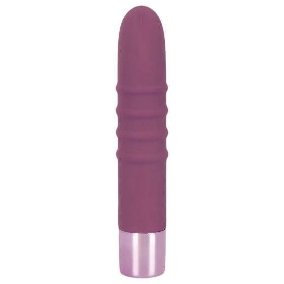 Rechargeable Clitoral and G-spot Vibrator (Purple)