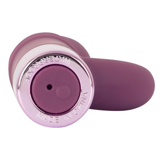 Rechargeable Clitoral and G-spot Vibrator (Purple)