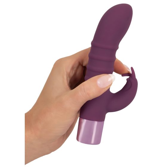 Rechargeable Clitoral and G-spot Vibrator (Purple)