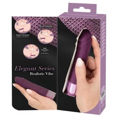   You2Toys Elegant Realistic - Rechargeable, Waterproof Vibrator (Purple)