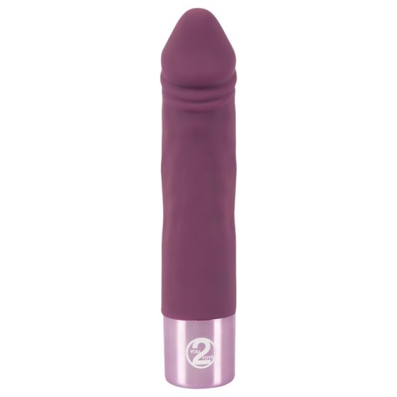 You2Toys Elegant Realistic - Rechargeable, Waterproof Vibrator (Purple)