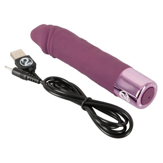 You2Toys Elegant Realistic - Rechargeable, Waterproof Vibrator (Purple)