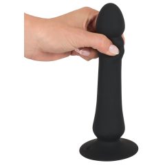   Black Velvet - Rechargeable, Reciprocating Anal Vibrator (black)