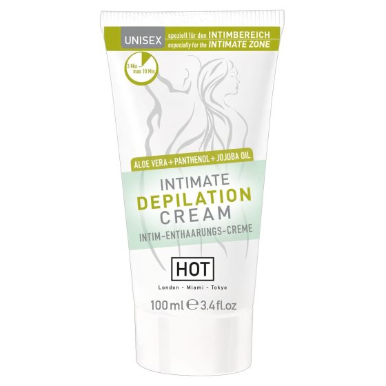 HOT Intimate - Hair Removal Cream with Spatula (100ml)