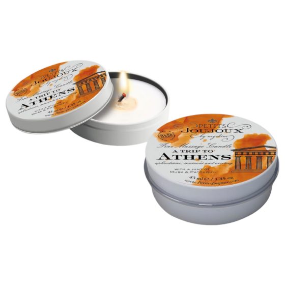 Petits Joujoux Athens Massage Candle - Musk Scent (43ml)