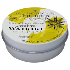   Petits Joujoux Waikiki - Massage Candle - Coconut-Pineapple (43ml)