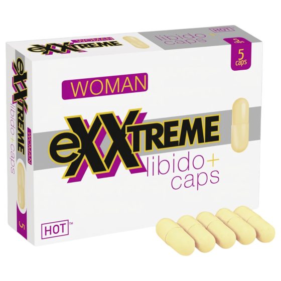 Hot Extreme Libido Supplement Capsules for Women (5pcs)