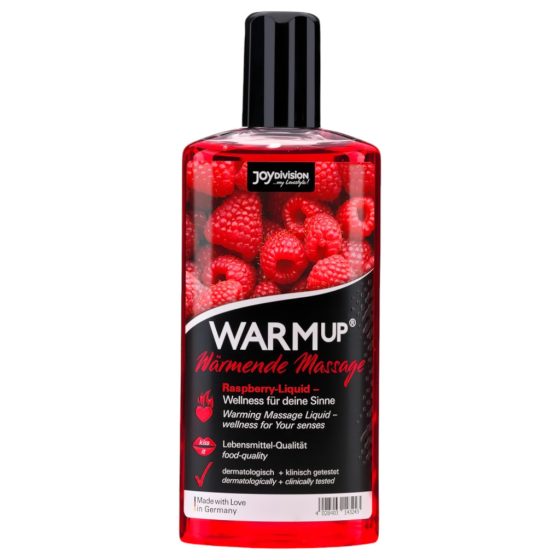 JoyDivision WARMup - Raspberry Warming Massage Oil (150ml)