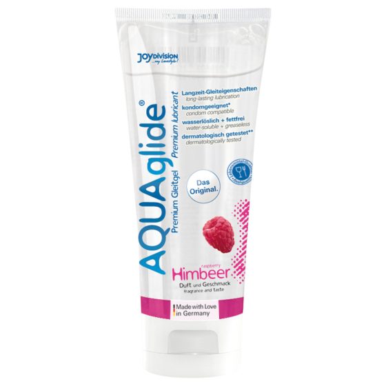 AQUAglide - Water-Based Lubricant - Raspberry (100ml)