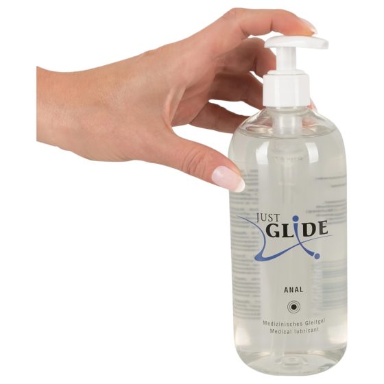 Just Glide Anal Water-Based Lubricant (500ml)