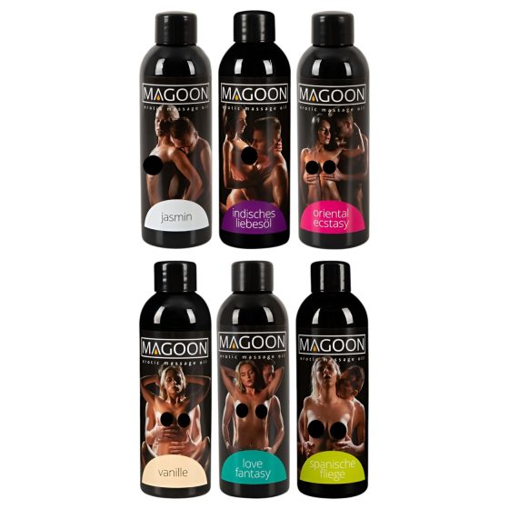 Magoon massage oils set (6pcs*100ml)