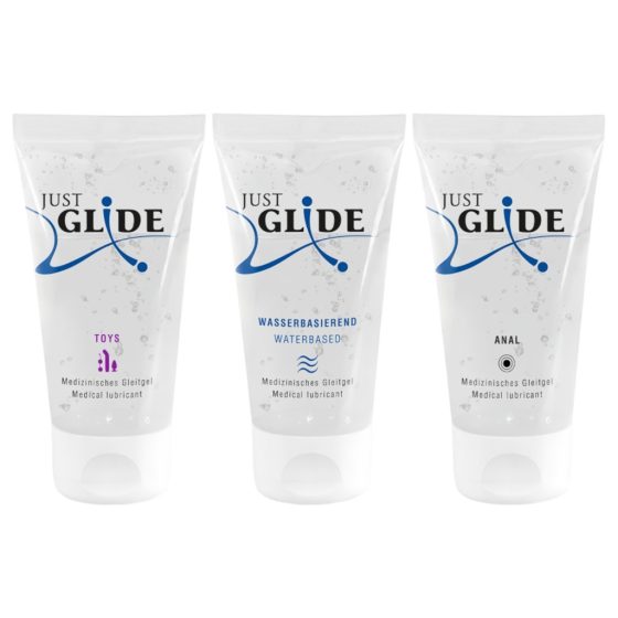 Just Glide Lubricant Set (3x50ml)